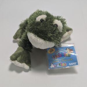 Ganz Webkinz Lil Kinz Green Frog with Code